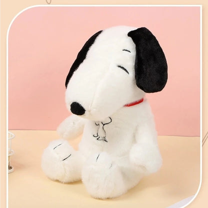 Peluche Snoopy con Respiración Calmante Música y Luz - Compañero Sueño Bebé - zyntrixe