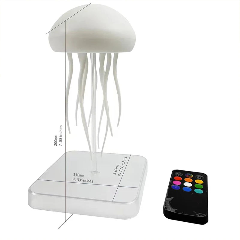 Lámpara de Medusa LED con 9 Tentáculos y Control Remoto - zyntrixe