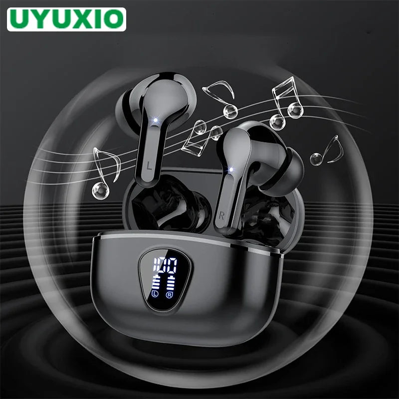 Wireless Earbuds BT5.3 - HiFi Stereo with Noise Cancelling - zyntrixe
