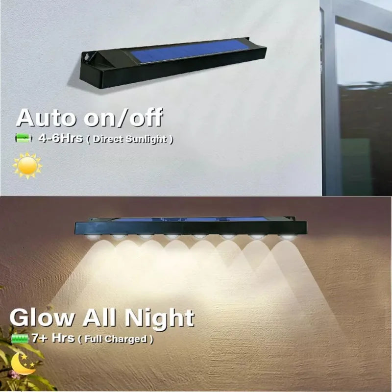 Lámpara Solar LED Exterior Impermeable