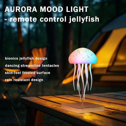 Lámpara de Medusa LED con 9 Tentáculos y Control Remoto - zyntrixe