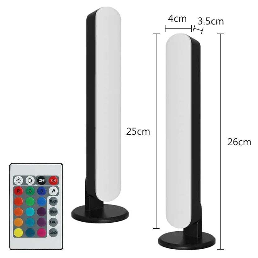 Barra LED RGB USB Sincronización Musical