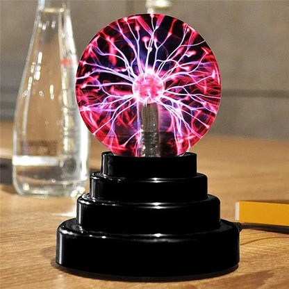 Bola de Plasma Mágica 3/4/5/6 Pulgadas - Lámpara LED Táctil Decorativa - zyntrixe
