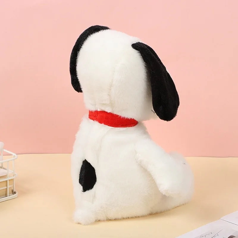 Peluche Snoopy con Respiración Calmante Música y Luz - Compañero Sueño Bebé - zyntrixe