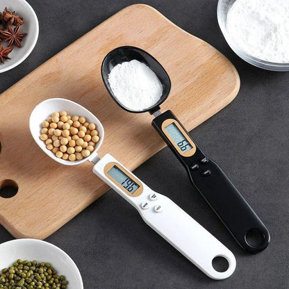 Digital Kitchen Scale 500g/0.1g - LCD Precision Measuring Spoon for Coffee, Flour & Baking - zyntrixe