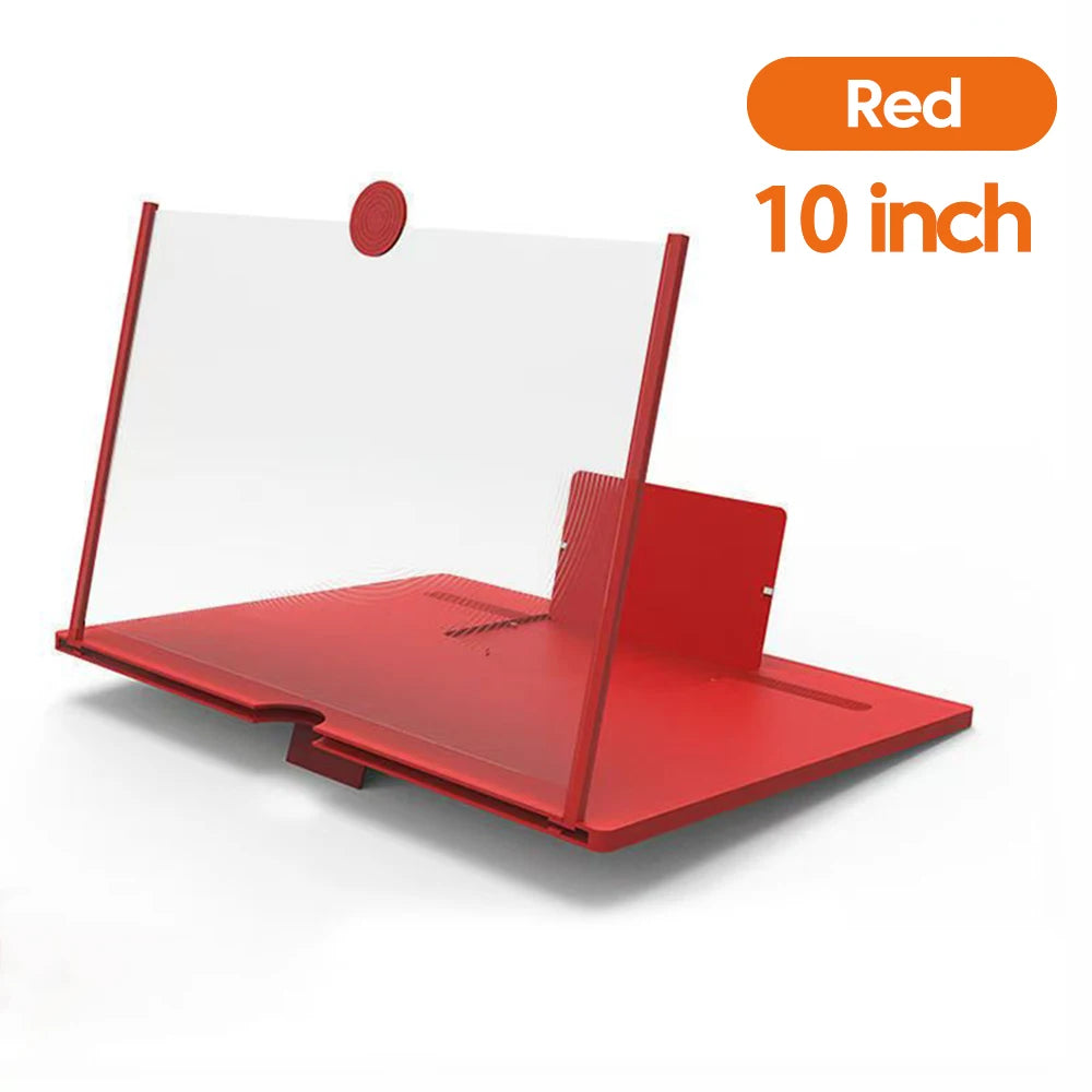 Amplificador Pantalla Móvil 12 Pulgadas - Lupa HD con Soporte Plegable - zyntrixe