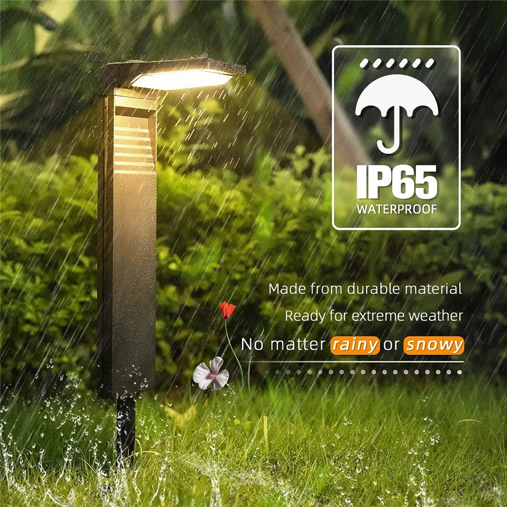 Garden Lights Outdoor Decoration Solar Lawn Lights Waterproof LED light for Yard Pathway Landscape Bollard Solar Power Lighting