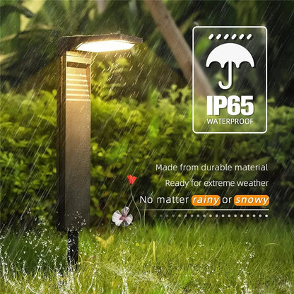 Garden Lights Outdoor Decoration Solar Lawn Lights Waterproof LED light for Yard Pathway Landscape Bollard Solar Power Lighting