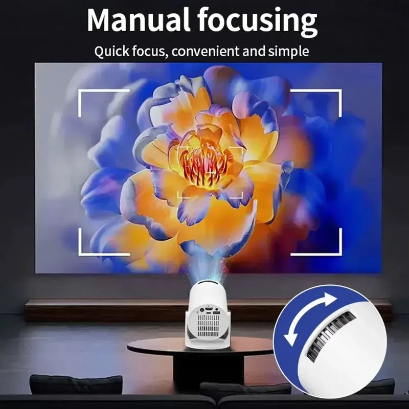 Proyector Portátil HY300 4K Android