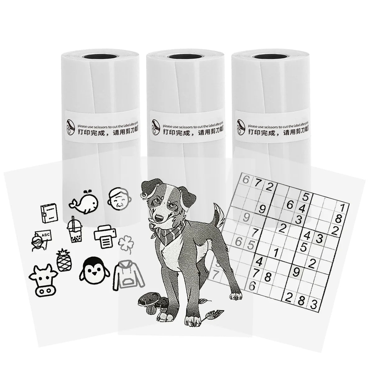 Mini Impresora Térmica Portátil Bluetooth 57mm - Sin Tinta Stickers Fotos DIY - zyntrixe